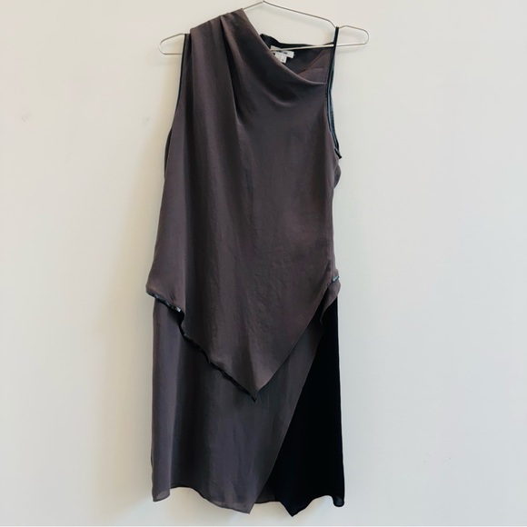 Helmut Lang Dresses & Skirts - Helmut Lang Asymmetrical Gray Dress